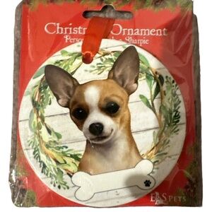 Chihuahua Christmas ornament